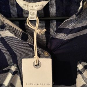 Lucky brand long sleeve flannel